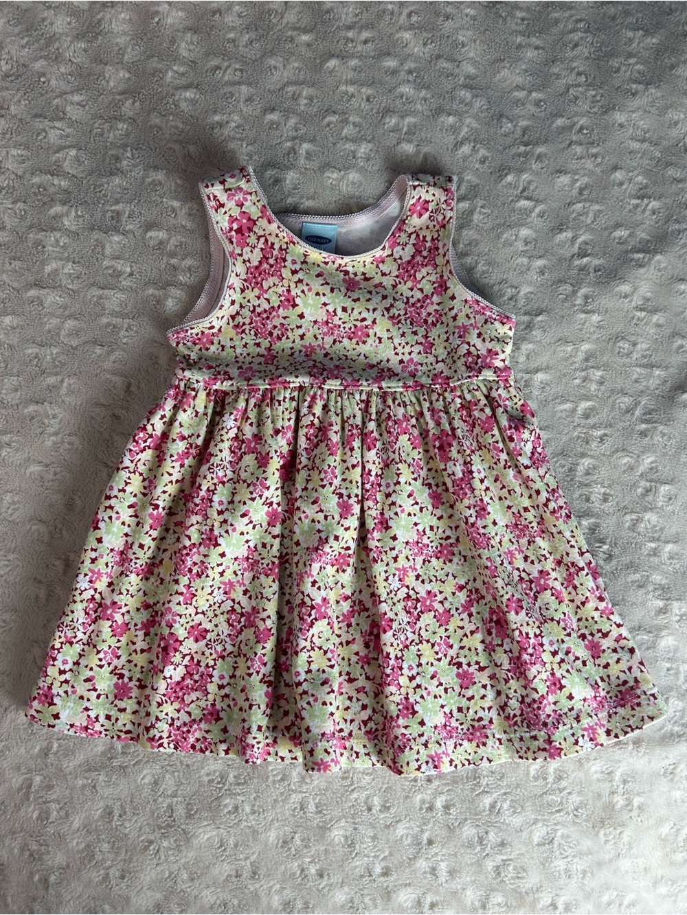 Old Navy Baby Girl Dress Sleeveless Pink Floral